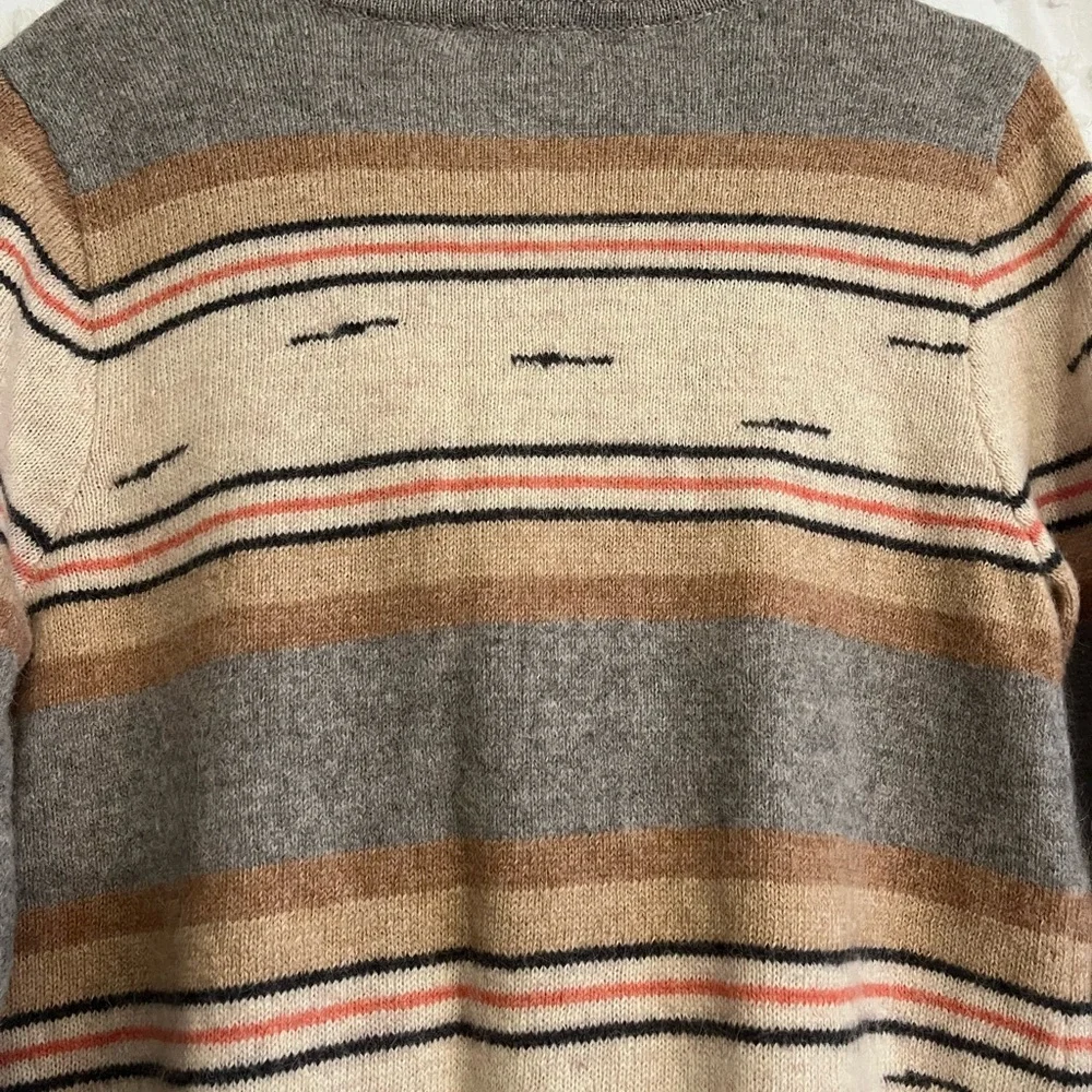 Pendleton Wool Shawl Collar Cardigan Sweater Southwest Print Size MP - Picture 3 of 8